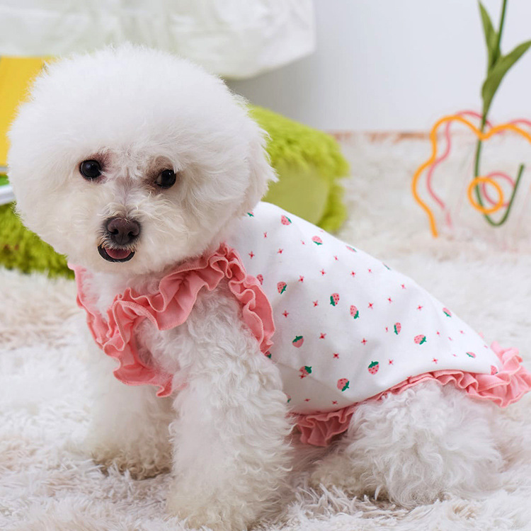 Summer Lightweight Dog and Cat Skirt - Breathable and Comfortable for Small Pets