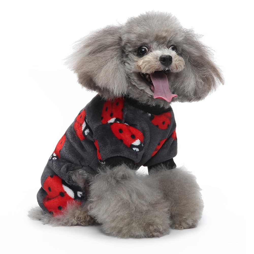 Cozy Plush Pet Clothing: Autumn Dog Pajamas for Ultimate Comfort