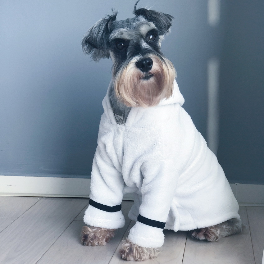 Cozy Pet Bathrobe & Pajamas - Stylish Clothes for Your Furry Friend