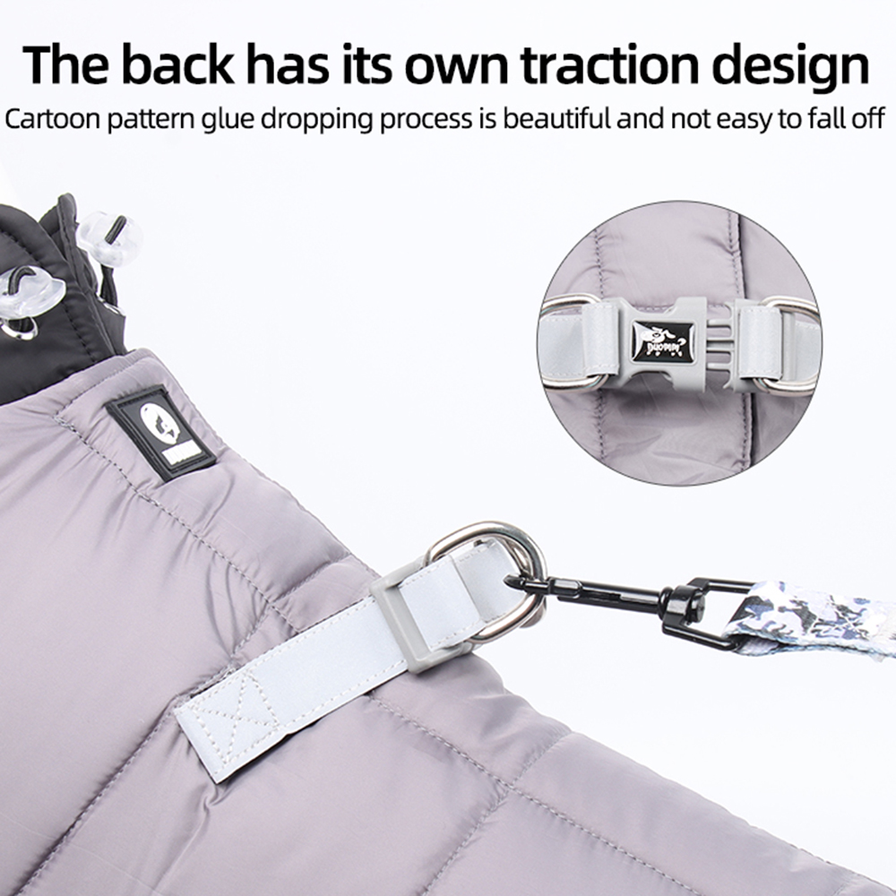 Cozy Medium-Sized Winter Dog Clothes - Thick & Warm for Small Breeds