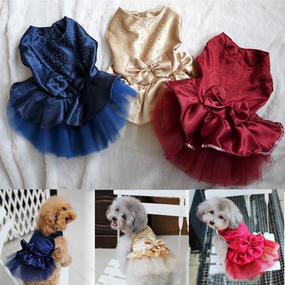 Elegant Dog Wedding Dress - Stylish Canine Attire for Special Occasions