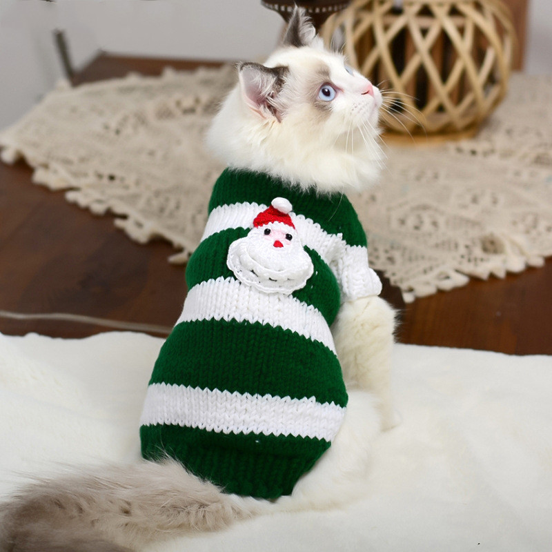 Stylish Hairless Cat Warm Sweater - Cozy Pet Cat Clothes for Comfort