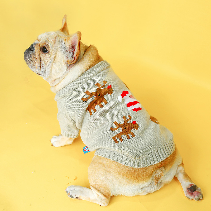 Cozy Pet Christmas Sweater - Festive Holiday Apparel for Your Furry Friend