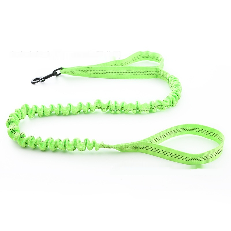 Dog Retractable Elastic Reflective Leash with Hand Holding Feature