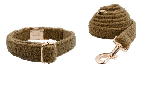 Brown Pet Supplies Hand-Held Rope Necklet Set for Your Pet