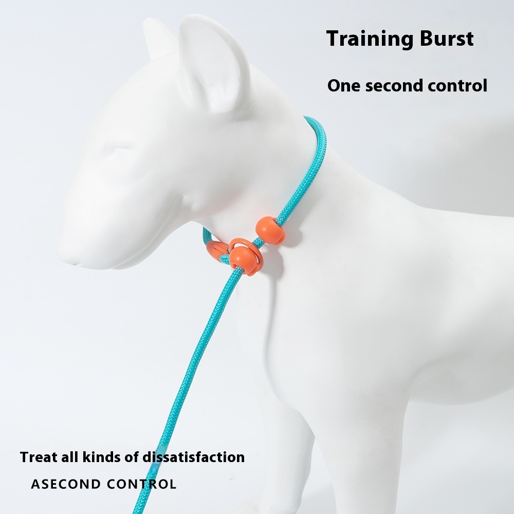 Durable Dog Hand-Held Rope Leash - Explosion-Proof Design for Safety