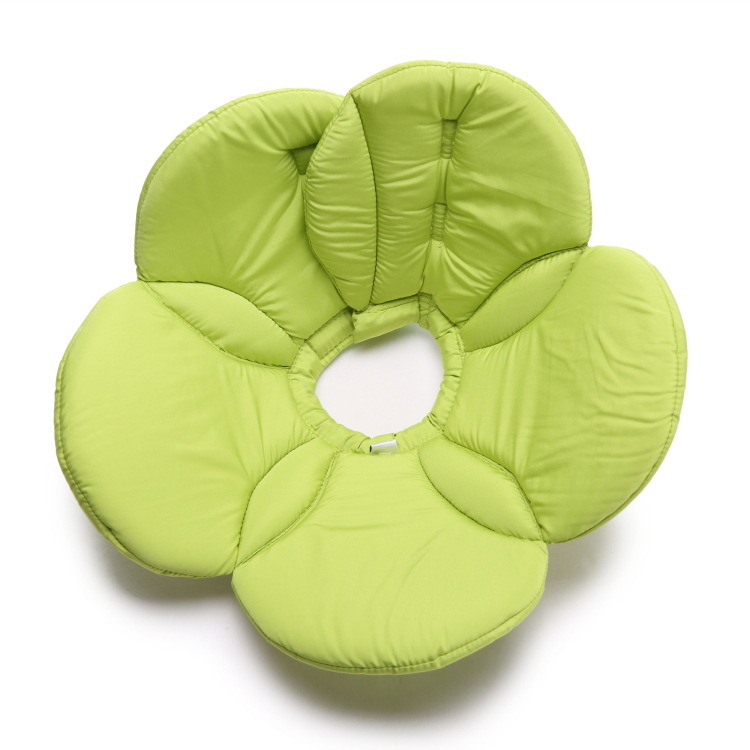 Stylish Pet Protective Cover Bandana Floral Design Dog Collar