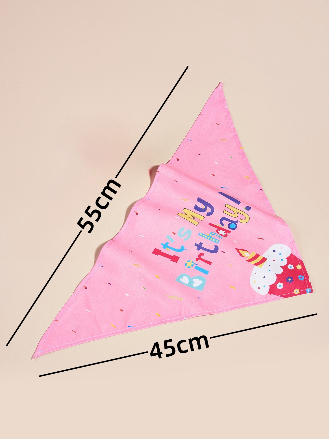 Creative Printing Dog Triangle Binder - Birthday Saliva Towel Accessories