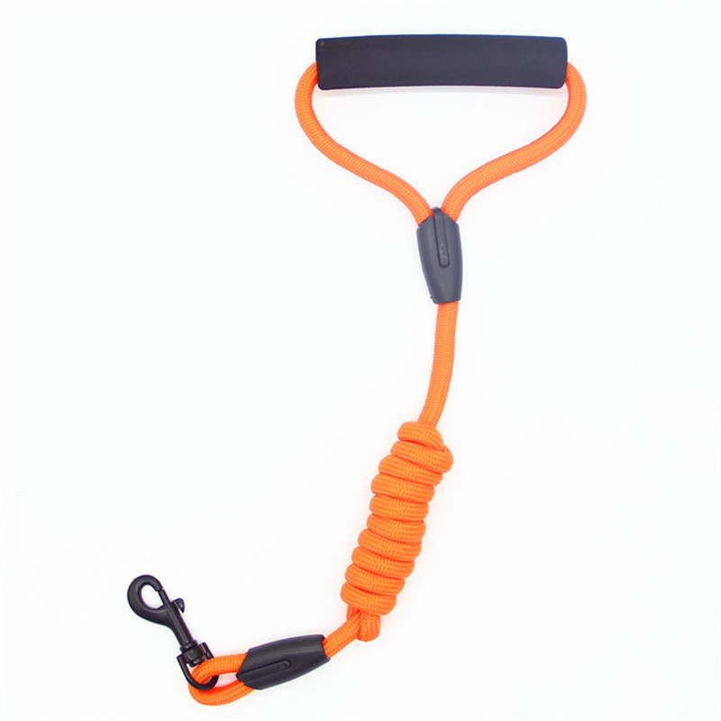 Durable Anti-Slicing Dog Leash with Hand Holding Rope for Ultimate Control