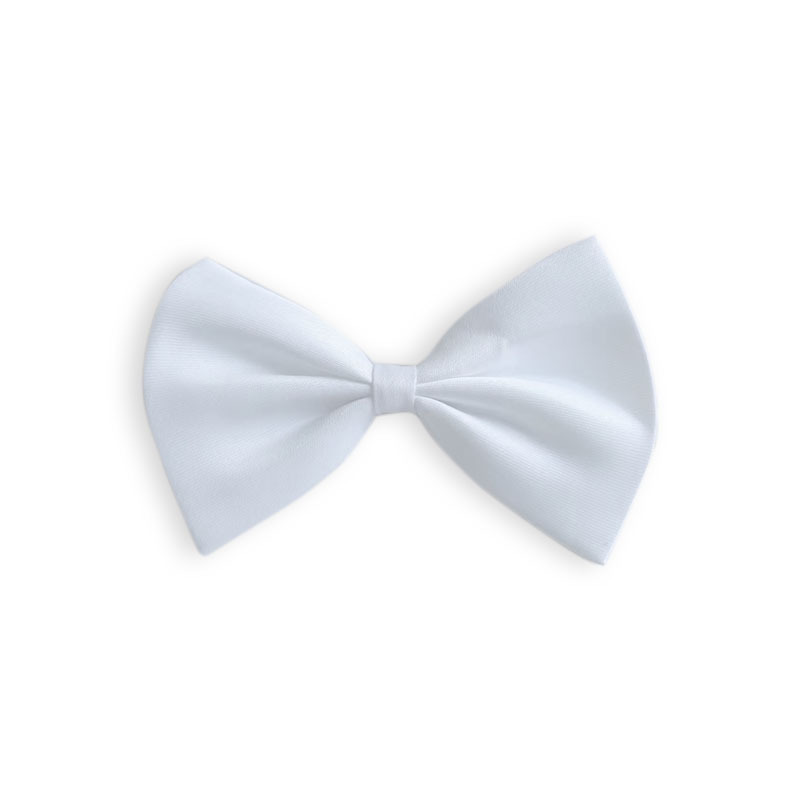 Stylish Solid Color Bow Pet Collar for Your Furry Friend