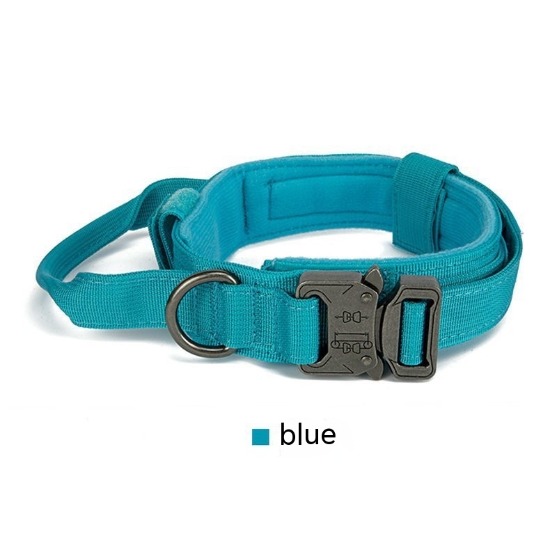 Durable Outdoor Nylon Tactical Dog Collar - Perfect for Active Dogs