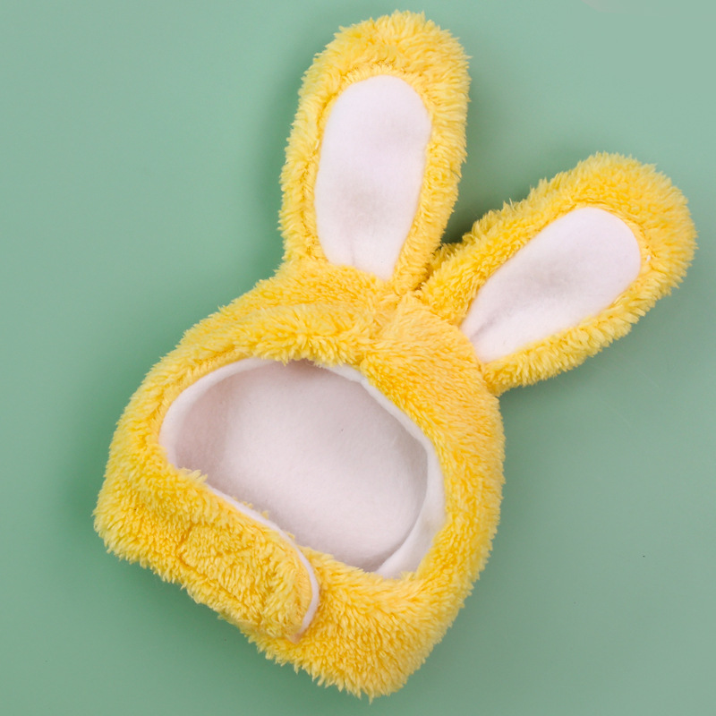 Adorable Cat Bunny Hat for Small to Medium Sized Dogs - Perfect Pet Accessory