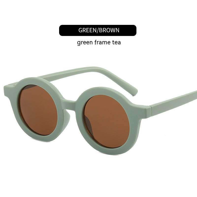 Trendy Round Frame Pet Sunglasses for Fashion-Forward Pets