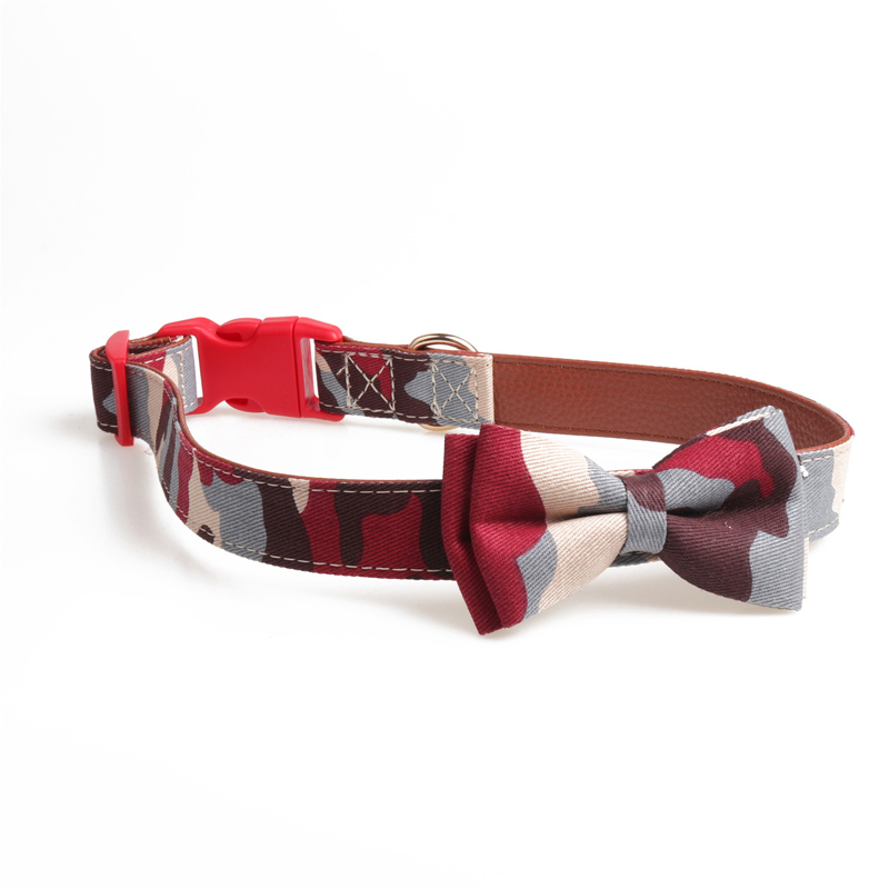 Stylish Bowknot Traction Collar for Ultimate Pet Comfort and Control