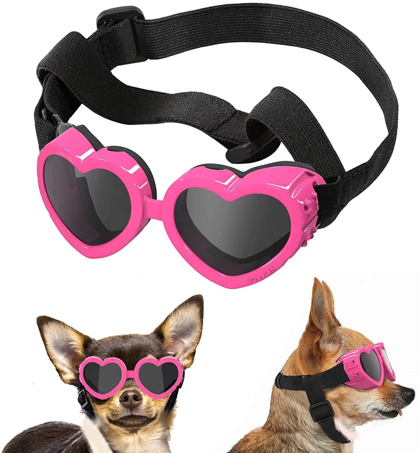 Windproof Pet Glasses for Eye Protection - Stylish Accessories for Your Furry Friend
