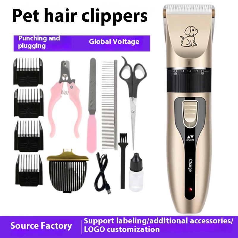 Electric Pet Hair Cutter for Dogs and Cats - Grooming and Pedicure Tool