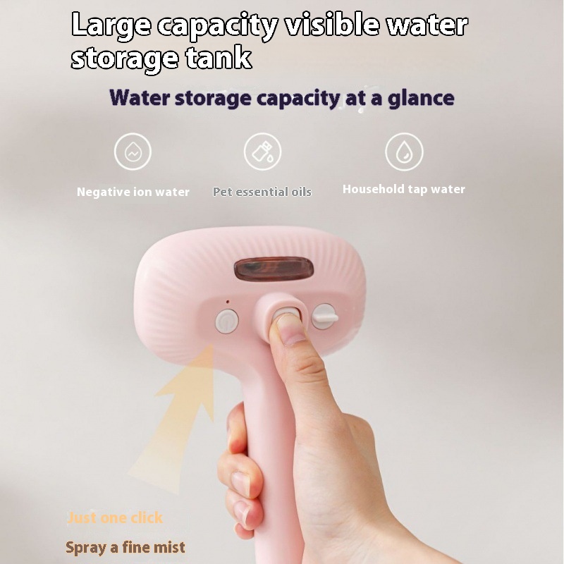 Pet Spray Comb - One-Click Hair Spray for Effortless Hair Removal & Cleaning Brush