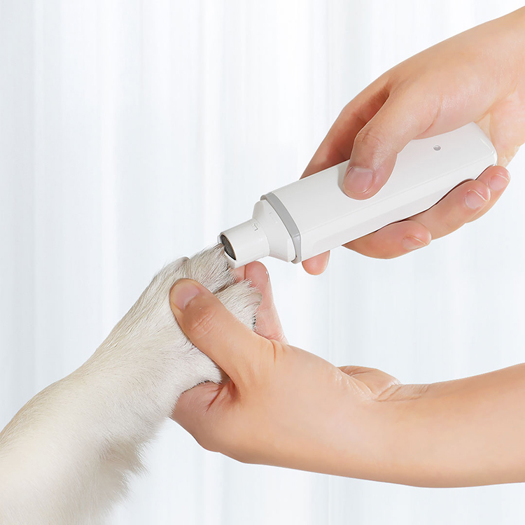 Pet Electric Nail Grinder for Cats and Dogs - Safe & Quiet Grooming Tool