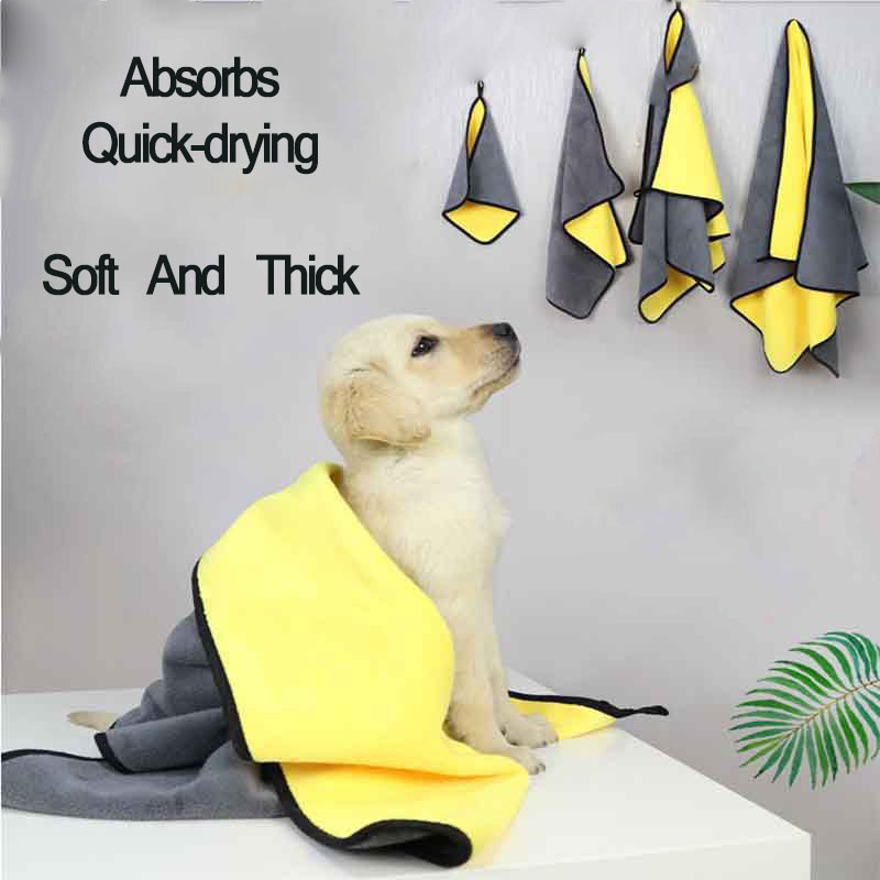 Absorbent Towel for Pet Supplies - Quick-Dry and Ultra-Soft Care