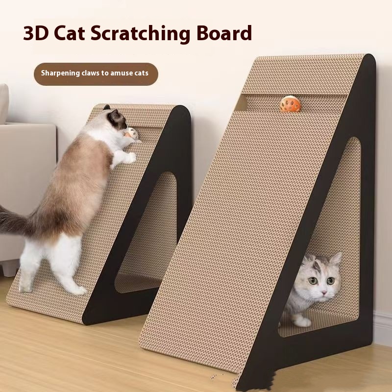 Durable Vertical Cat Scratch Board - Wear-resistant & Scratch-resistant Design