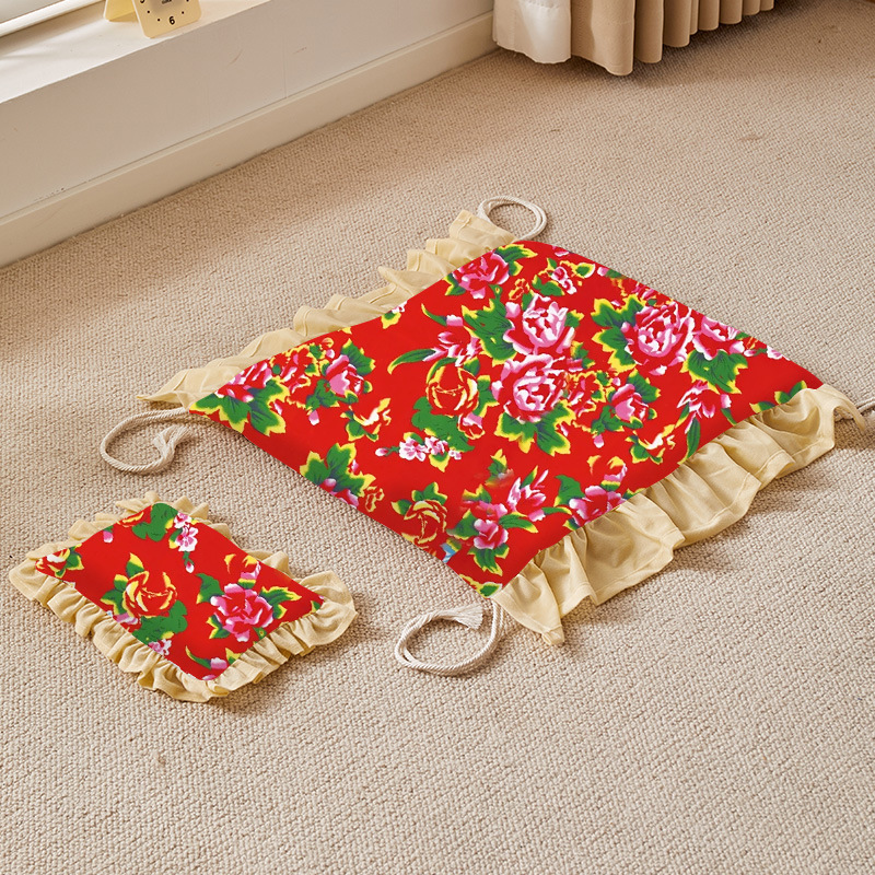 All-Season Wooden Dog Bed with Summer Bedding Comfort