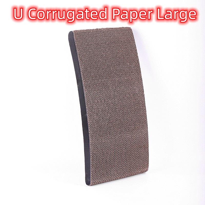 Durable Corrugated Paper Cat Scratch Board - Perfect for Your Feline Friend