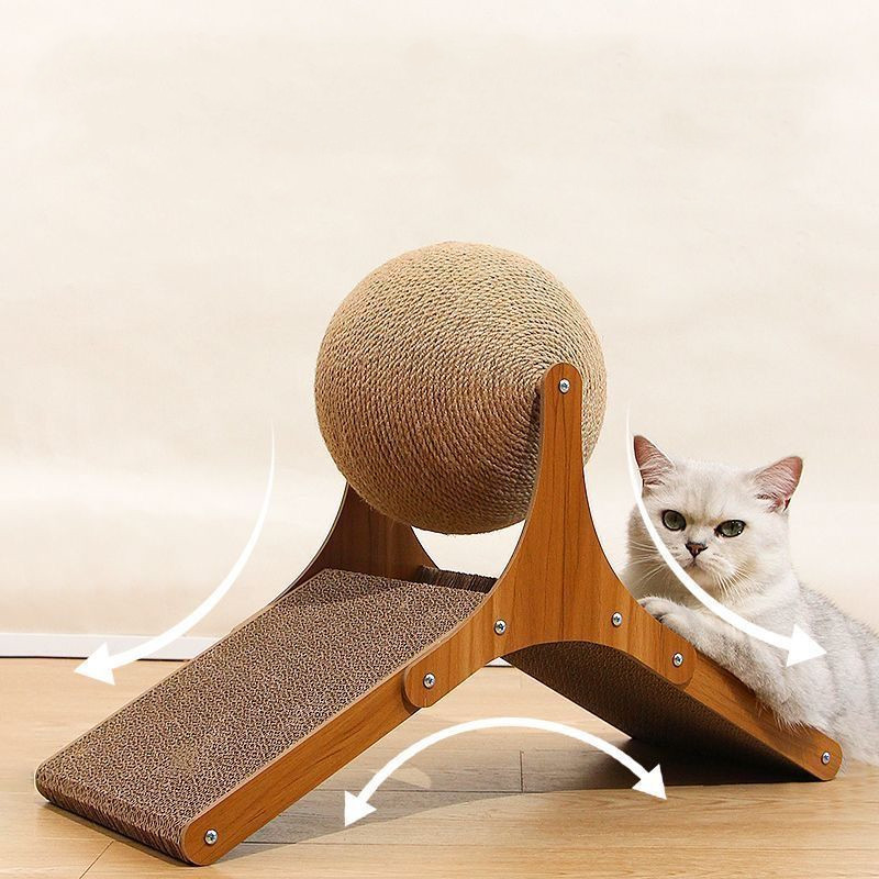 Durable Ferris Wheel Vertical Cat Scratch Board - Wear-resistant Design