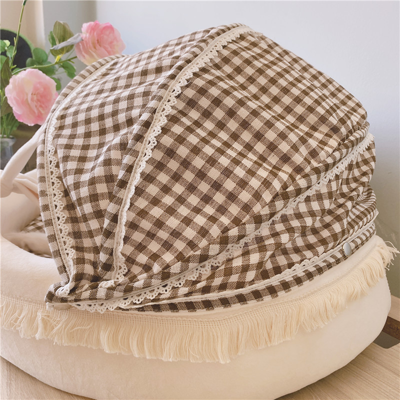 Cozy Pet Cradle Four Seasons Kennel Lattice Cat Bed for Ultimate Comfort