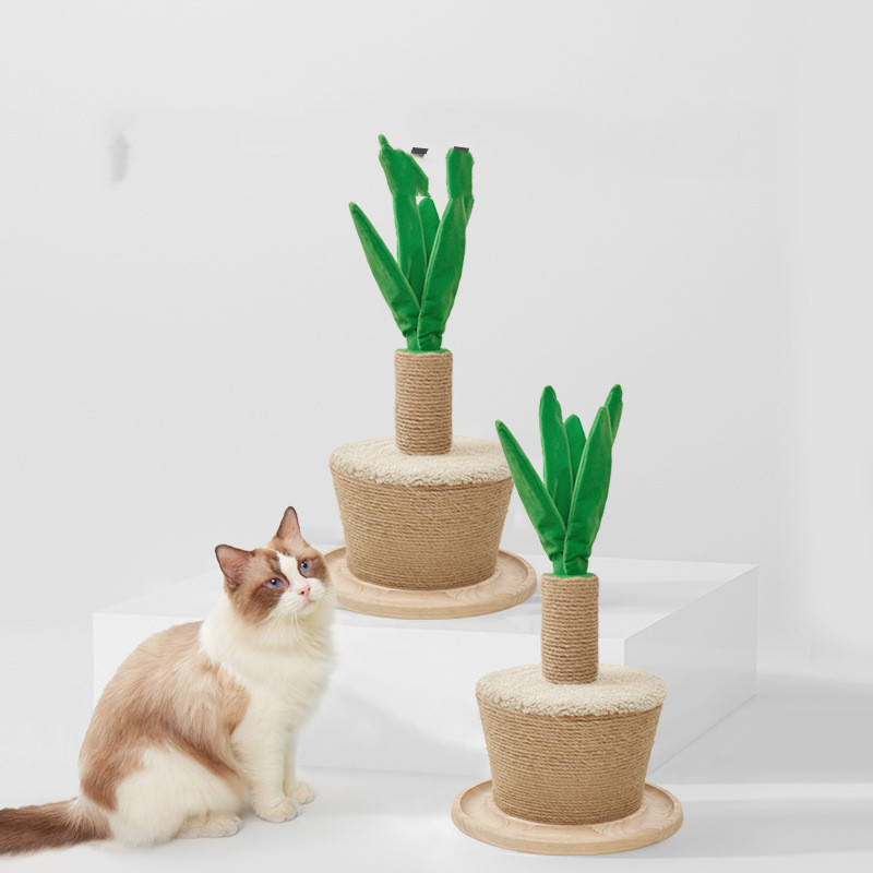 Flower Pot Cat Climbing Frame - Ultimate Cat Scratching Board & Device