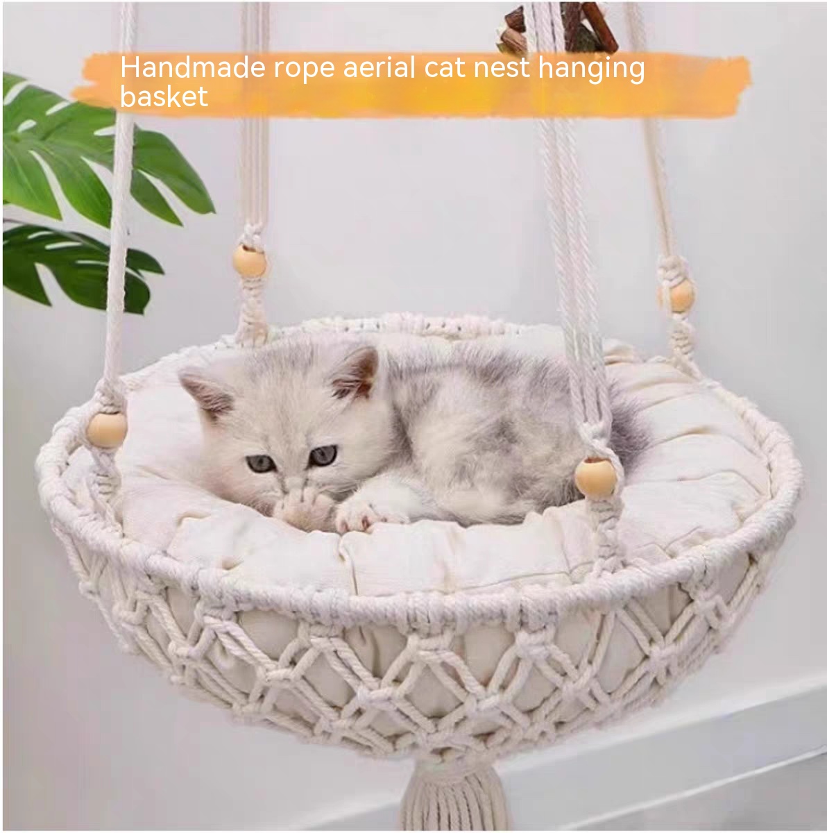 Cozy Cat Hammock Hanging Nest Basket Swing for Ultimate Comfort