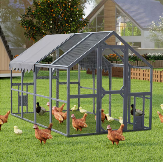 Durable Outdoor Chicken Coop Fence for Secure Hen Enclosures
