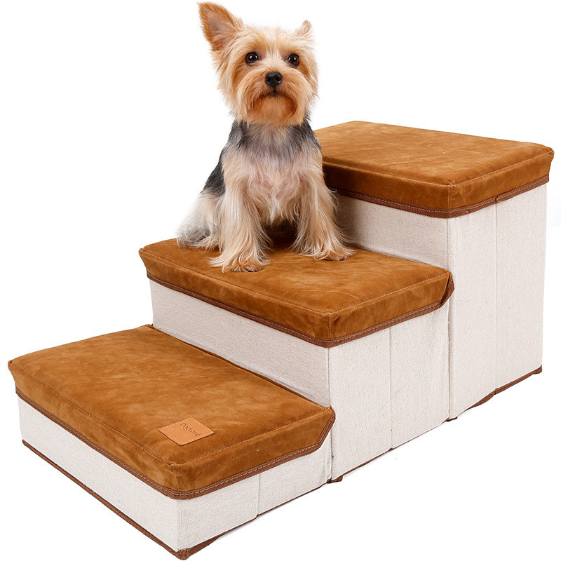 Foldable Pet Dog Stairs for Easy Storage and Access