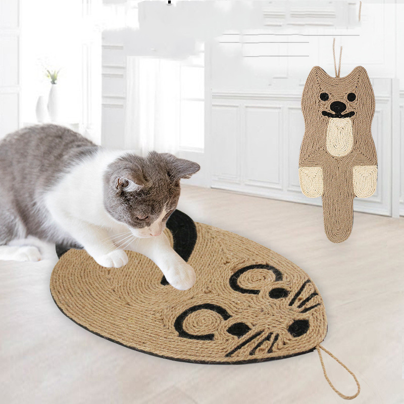 Cat Scratching Board Mouse - Durable Sisal Cat Scratching Pad for Happy Cats