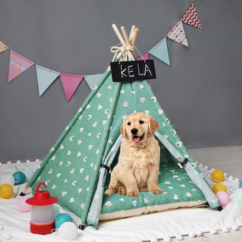Cozy Pet Tent Kennel - Comfortable & Portable Shelter for Your Furry Friend