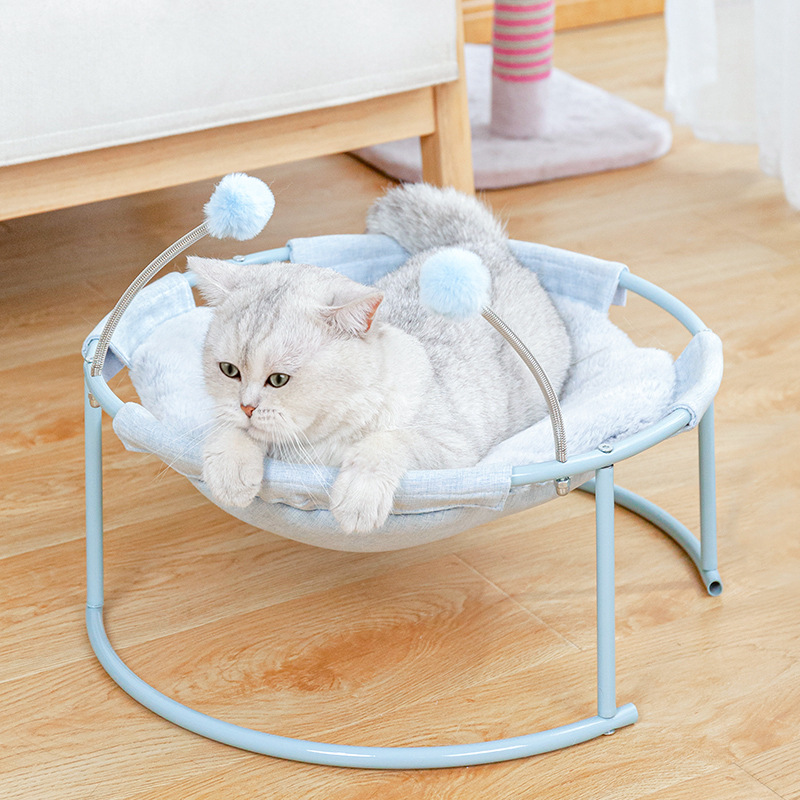 Cozy Cat Bed House - Stylish Pet Kitten Hammock Mattress for Comfort