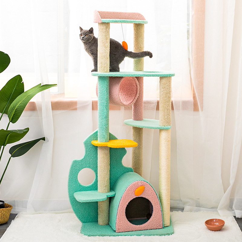 Large Cat Scratching Post - Premium Cat Life Supplies & Engaging Toys