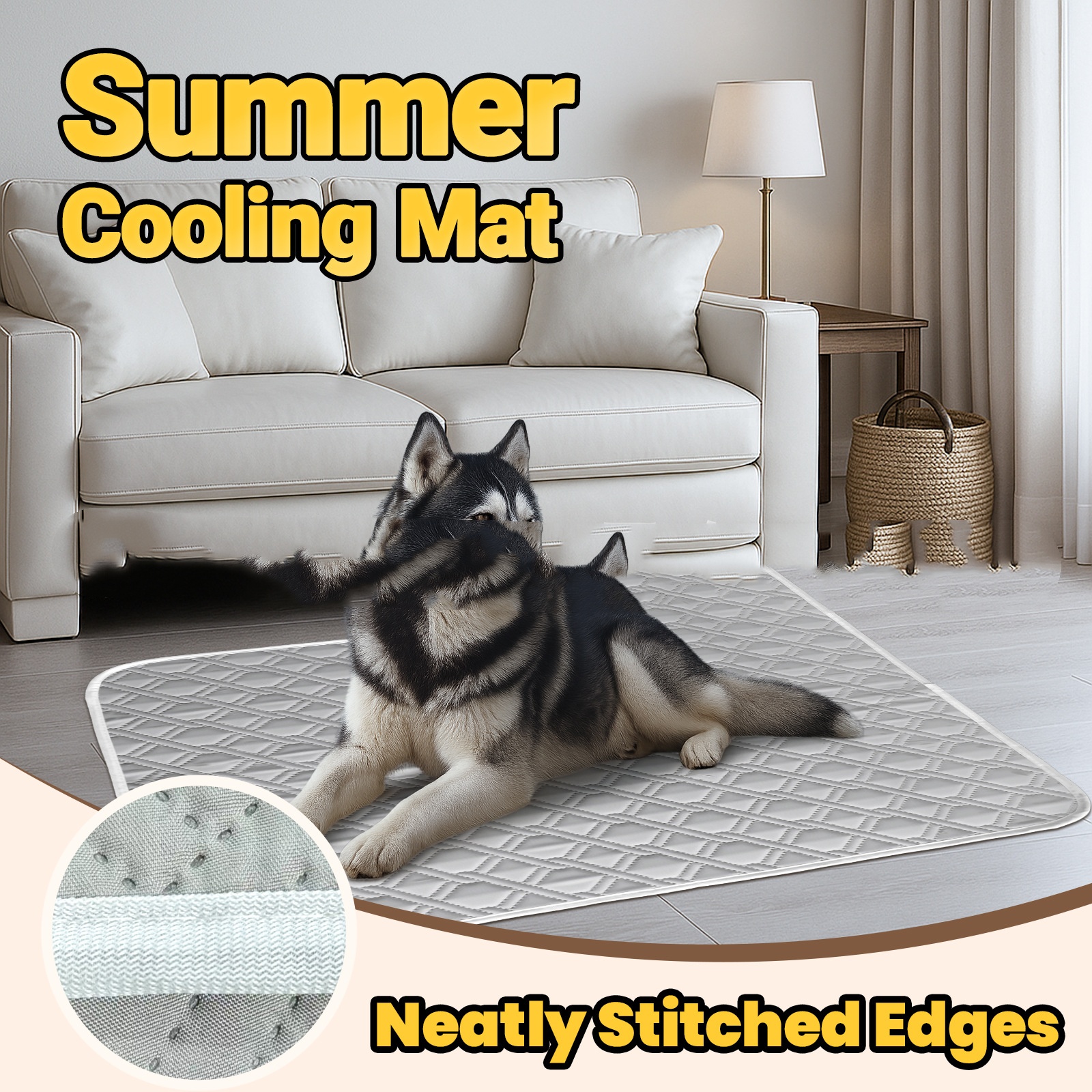 Extra Large Pet Cooling Ice Pad for Ultimate Comfort and Relief