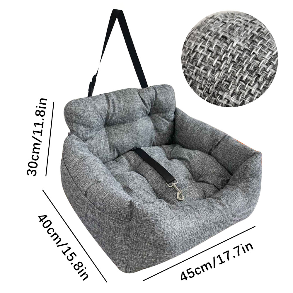 Stylish Striped Pet Sofa Bed Car Nest for Ultimate Comfort