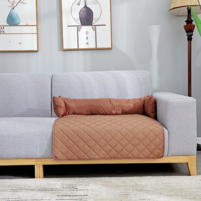 Luxurious Pet Sofa Cushion - Reversible Imitation Memory Foam Comfort