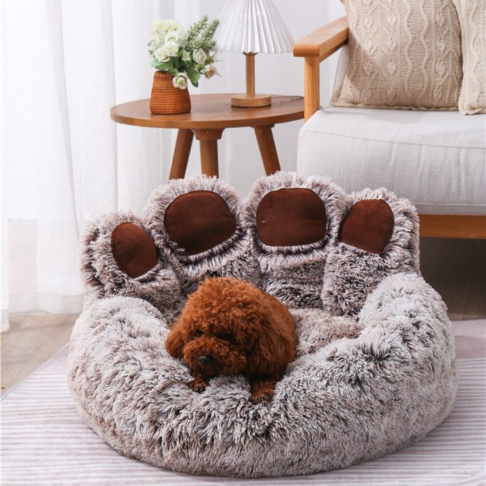 Adorable Creative Bear Paw Dog Nest for Your Beloved Pet