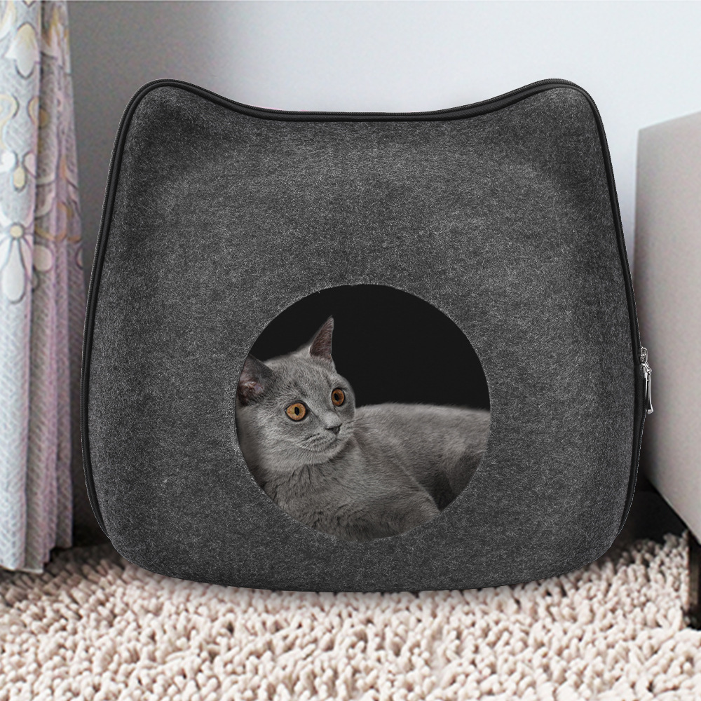 All-Season Felt Pet Nest for Ultimate Comfort and Style