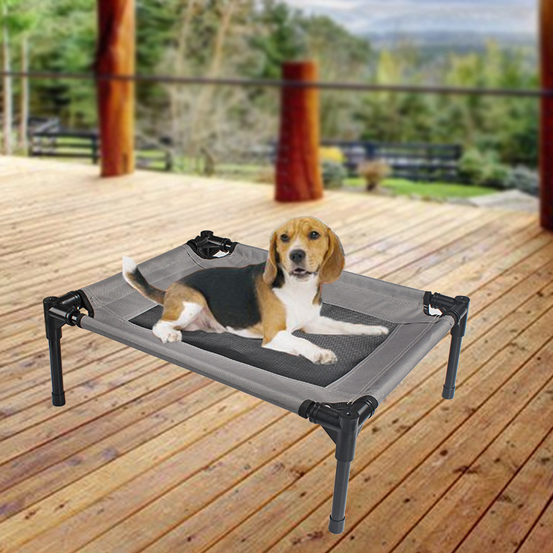 Removable Washable Oxford Cloth Breathable Dog Trampoline Bed for Pets