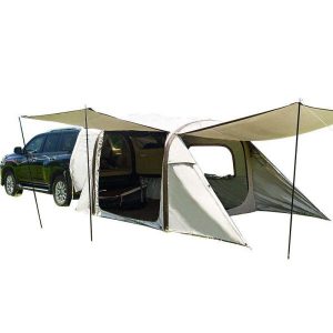 Tunnel Car Rear Tent - Expand Your Vehicle's Space with Easy Setup & Comfort