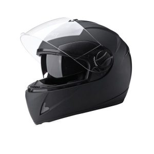 Gray Battery Car Helmet for Men – Anti-Fog Full Face Design for All Seasons