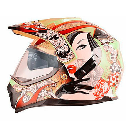 Premium Off-Road Racing Helmet - High-End Protective Gear for Safety - Image 5