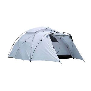 Premium Family Dome Tent with Weather-Resistant Rain Cover for Camping