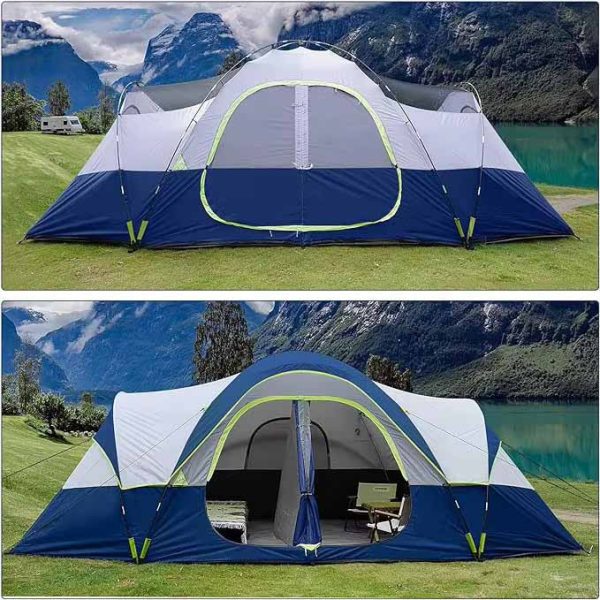 Double Room Pop-up Camping Tent for Effortless Outdoor Adventures - Image 4