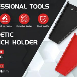 Magnetic Wrench Holder - Removable Tool Storage Rack & Wrench Bracket