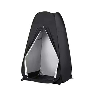 Portable Pop Up Toilet Tent - Privacy Shower Shelter for Outdoor Use