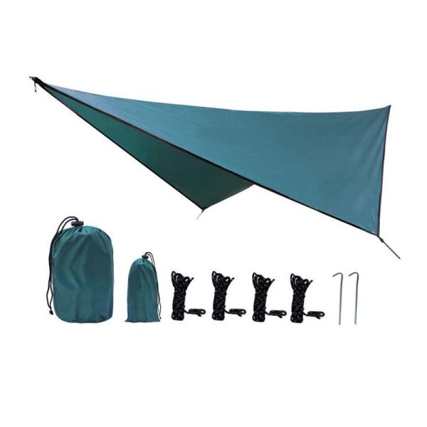 Ultralight Rain Fly Tarp - Essential Waterproof Shelter for Outdoor Adventures - Image 3